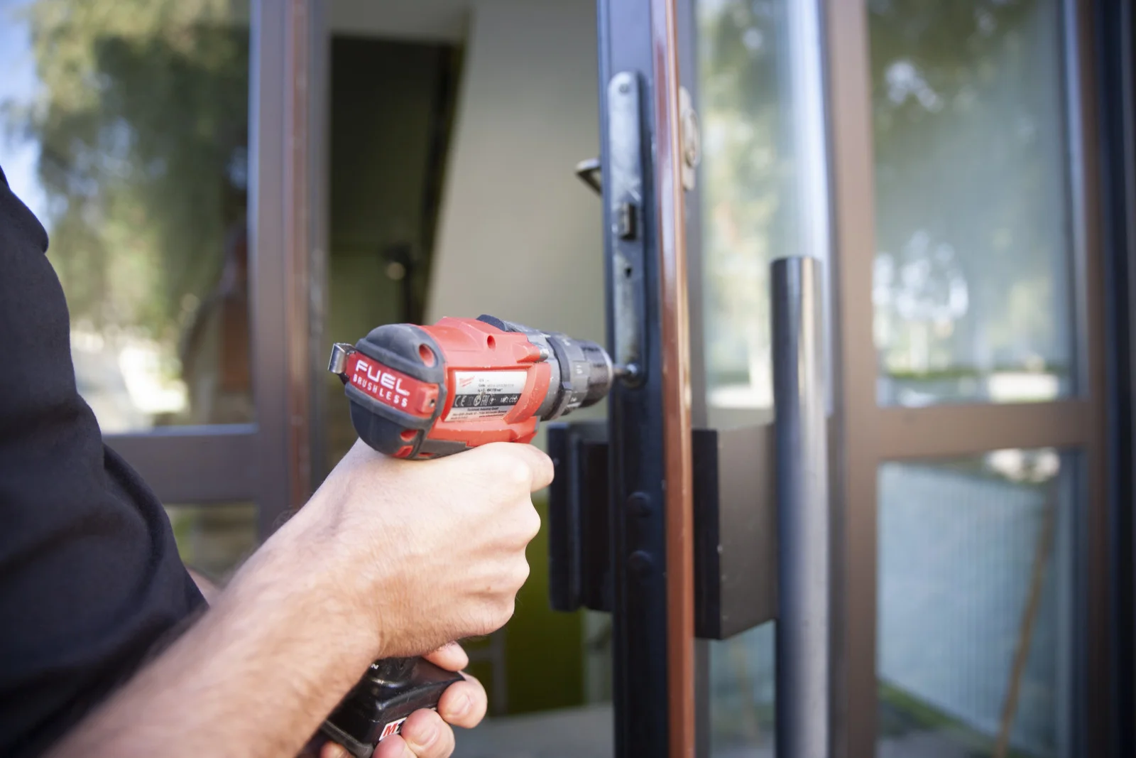 Reparation av entrédörr